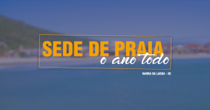 sede de praia