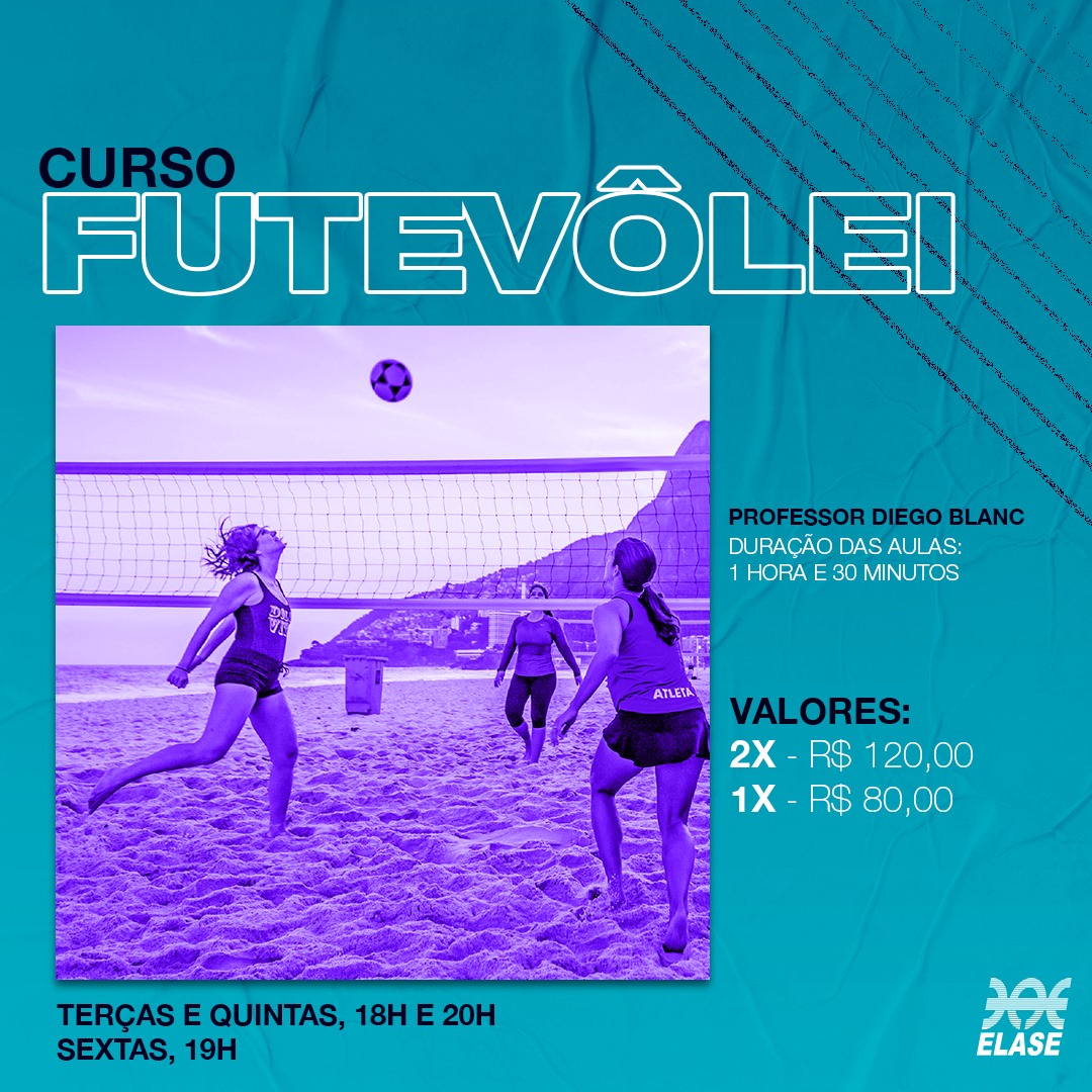 Aulas de Futevôlei. Venha conhecer! - Elase