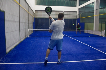 ELASE - O padel é uma atividade que tem caído no gosto de muitas