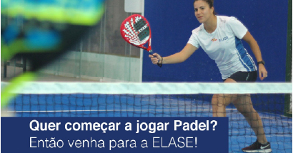 ELASE - O padel é uma atividade que tem caído no gosto de muitas